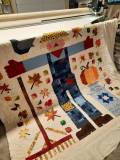 Fall colors quilt design Fall colors quilt design