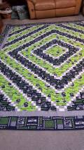 Seahawks quilt design Seahawks quilt design